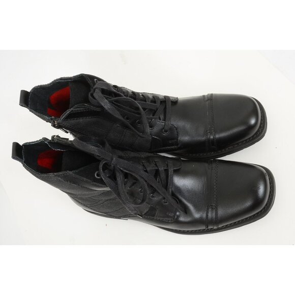 INC International Concepts Grump Leather Lace Up Chelsea Men's 11M Dress Boots - Picture 3 of 9